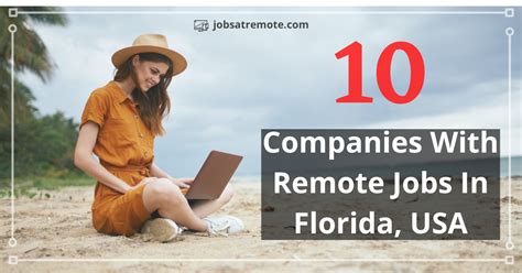 4K - $125K a year. . Florida remote jobs